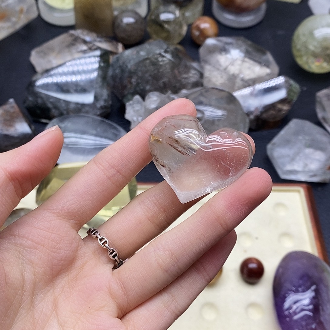 未镶嵌水晶珠宝半成品162水晶石