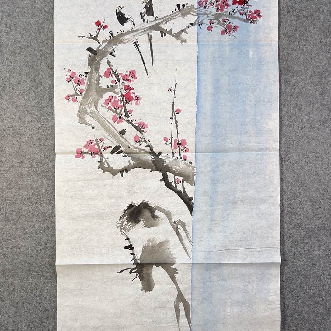 国画833 牡丹等植物生长于这里