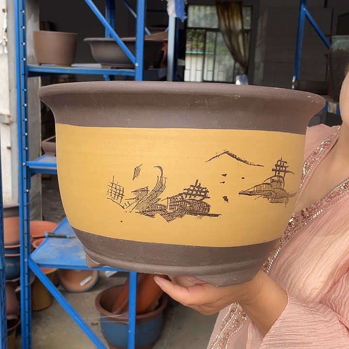 002花盆紫砂花盆紫砂花盆