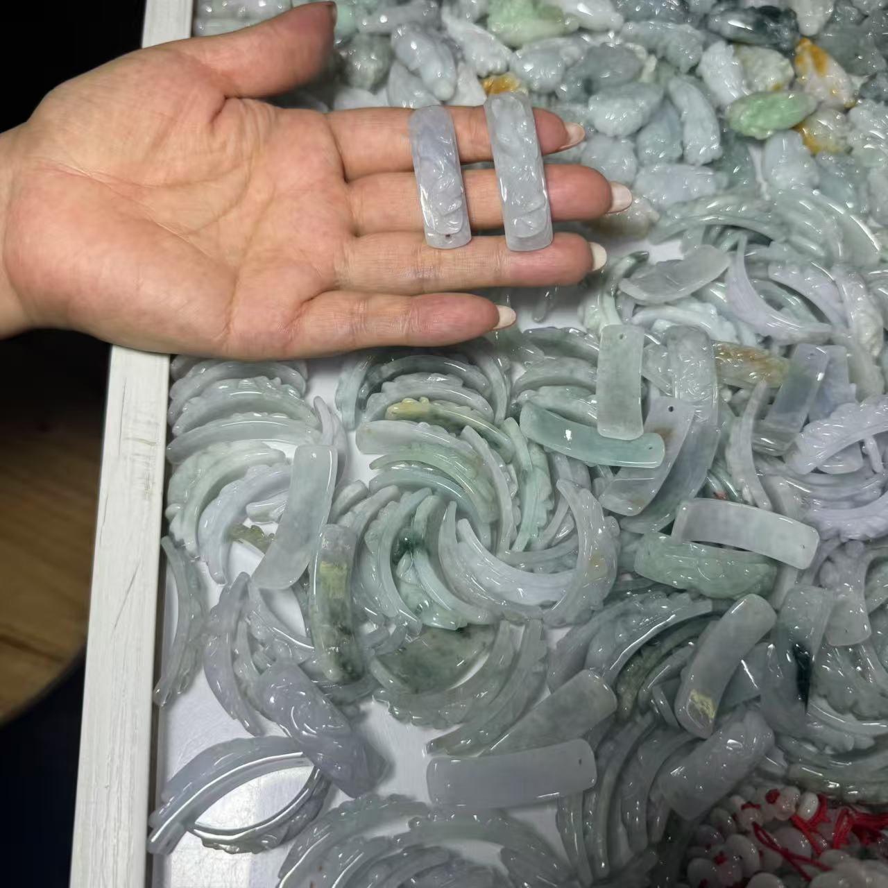 天然A货翡翠貔貅手绳-d272-多样性发一