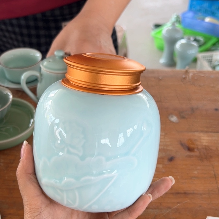 小米茶器龙泉青瓷