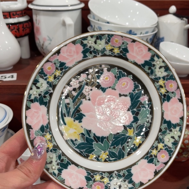 醴陵釉下高温瓷手绘15.5厘米