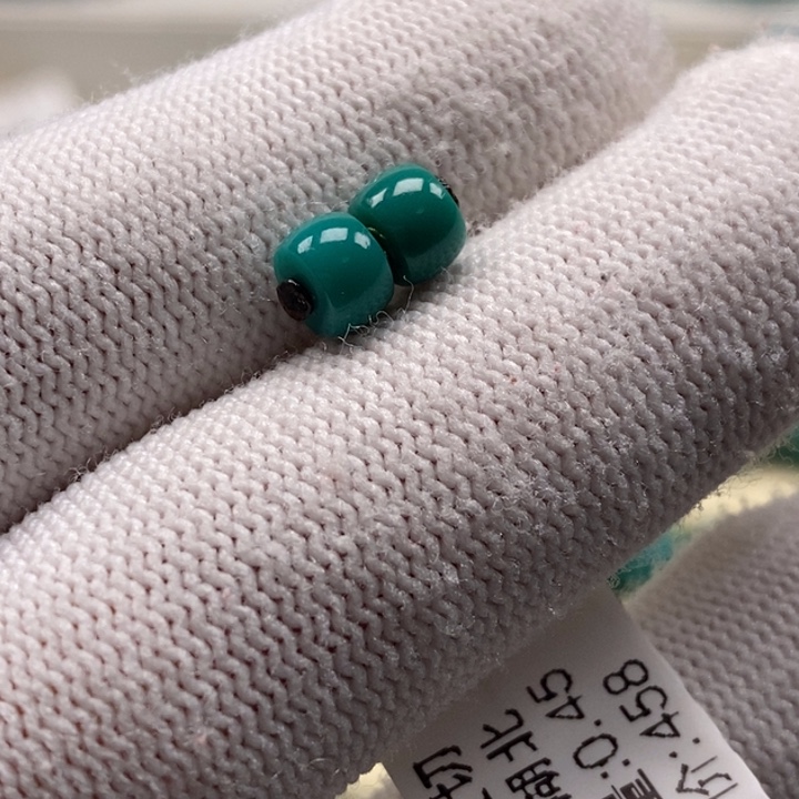 绿松石珠宝奇石未镶嵌无**花