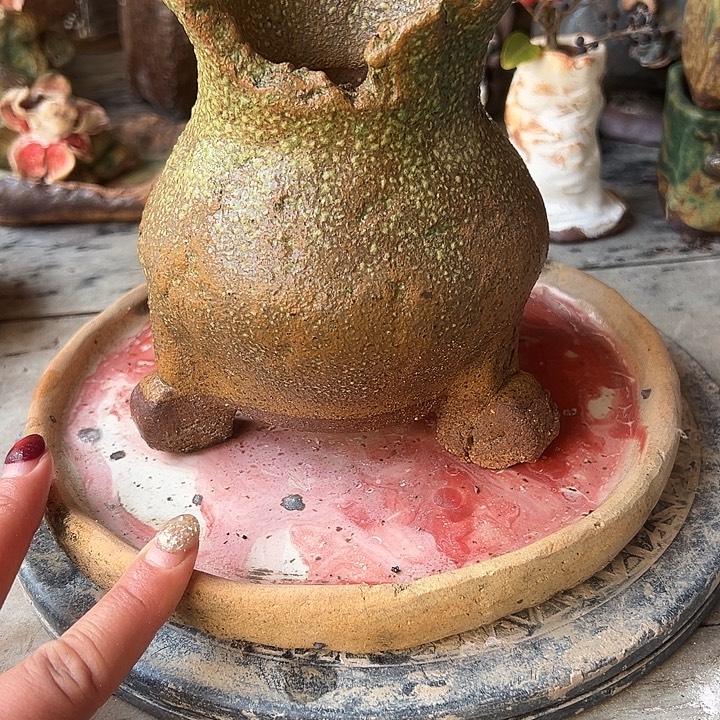 新店福利手工粗陶高温