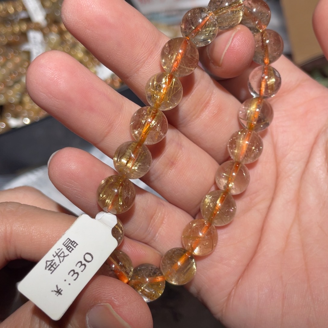 水晶手链未镶嵌７*?手链