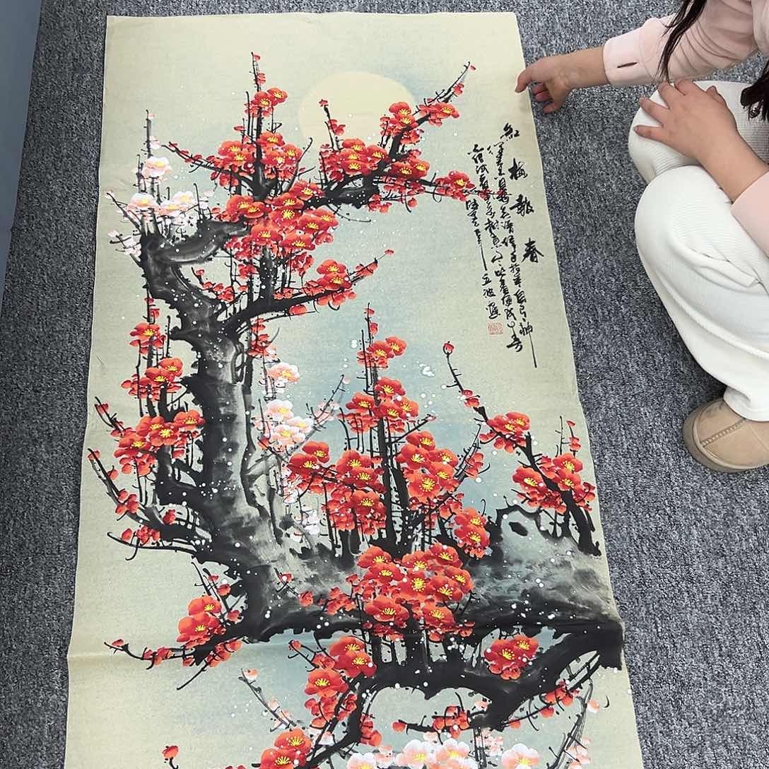 国画纯手绘字画作品欣赏