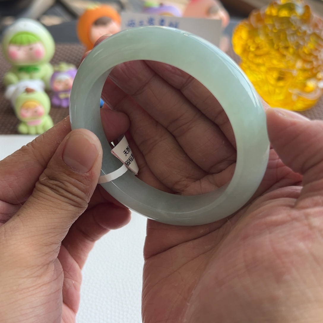 翡翠未镶嵌手镯24号 60.3