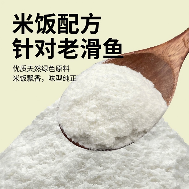 米饭白饵大白饭黑坑竞技休闲塘钓老滑鱼无限回锅滑口鲤鱼鲫鱼饵料