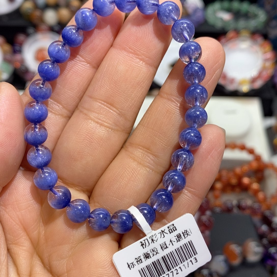 水晶手串未镶嵌用****8蓝线6➕