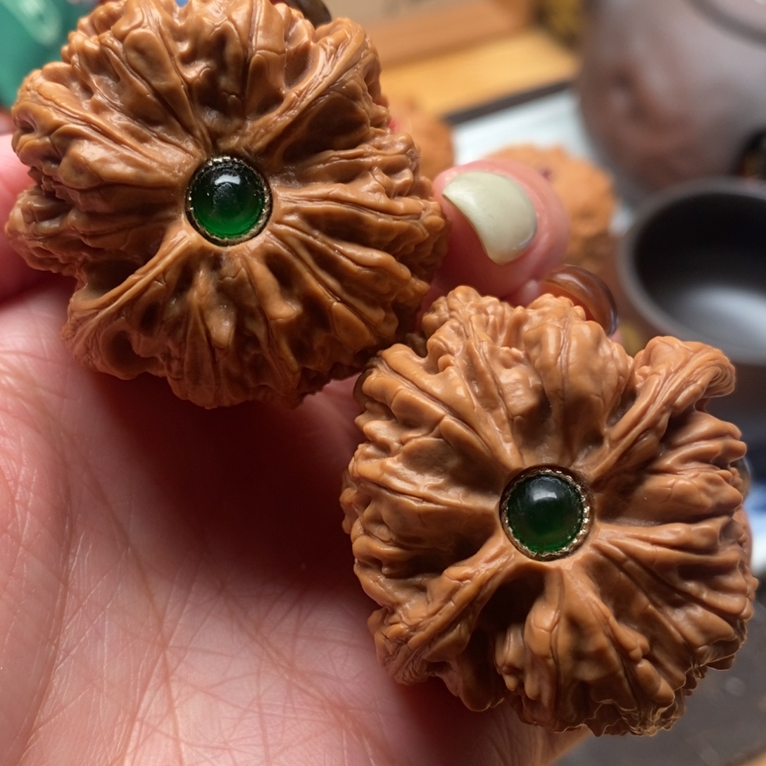 文玩核桃把件42尺寸全品粗筋