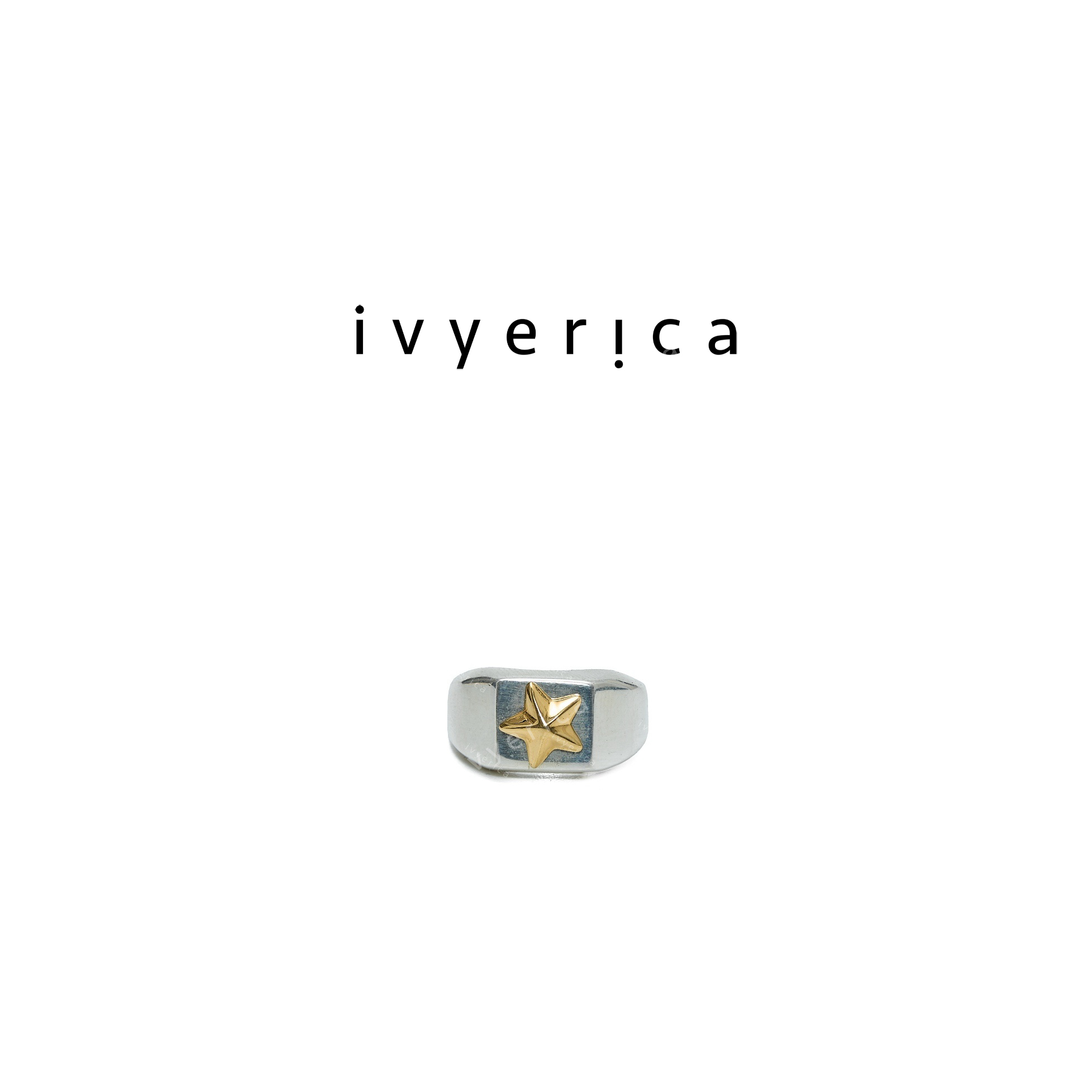 足银戒指 IVYERICA 星芒纯银戒指G25WP221