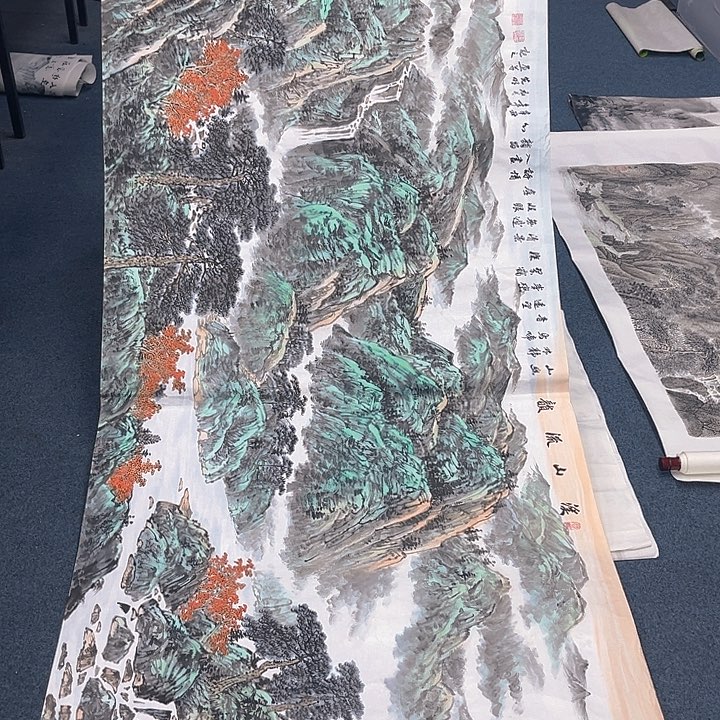 国画纯手绘字画宣纸