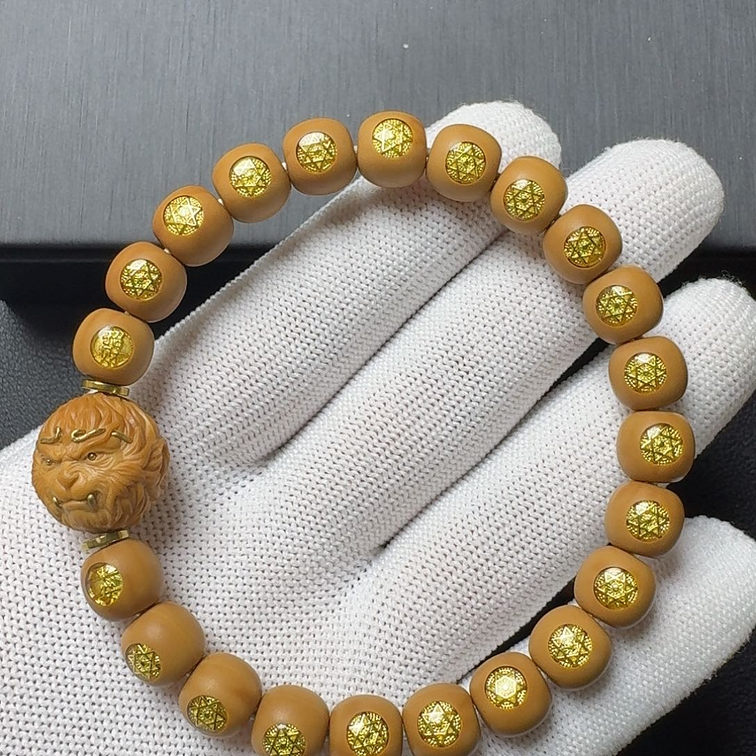 三***头猴头核桃手串放漏全品