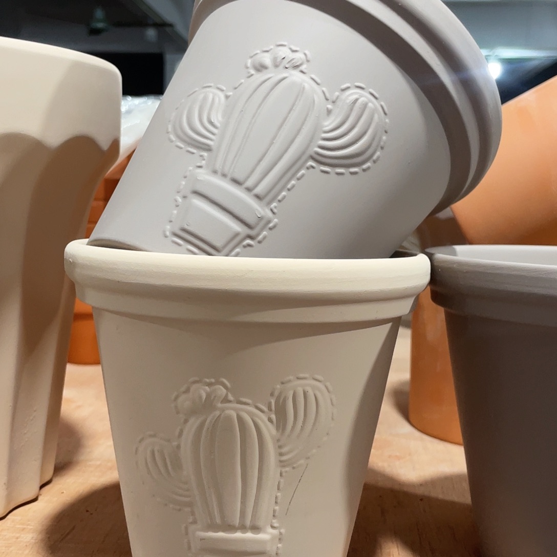 红陶2个19，5*18花盆