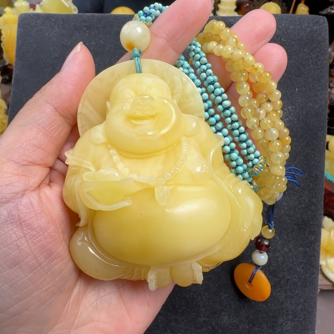 蜜蜡未镶嵌珠宝奇石