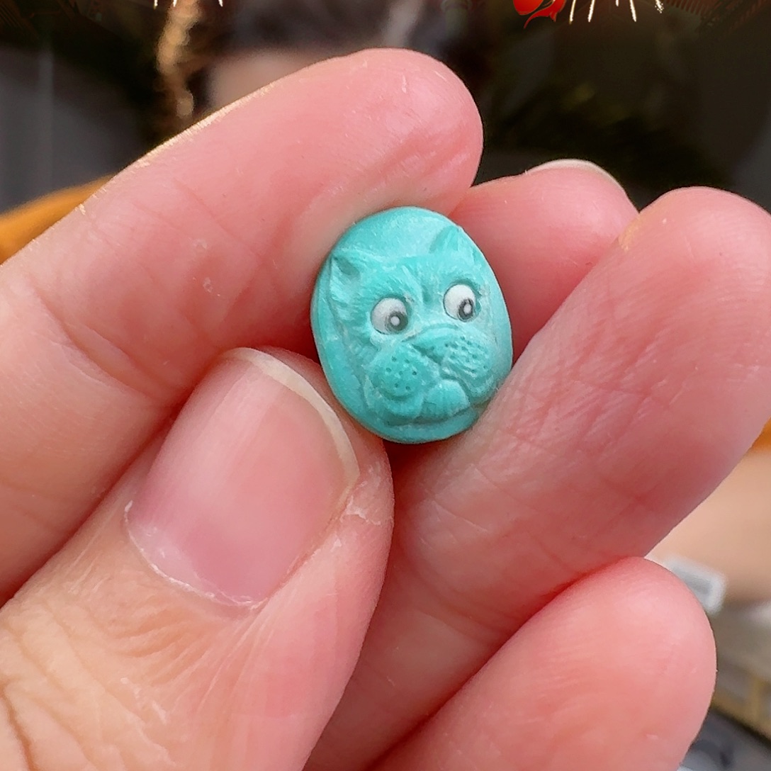 绿松石珠宝奇石未镶嵌