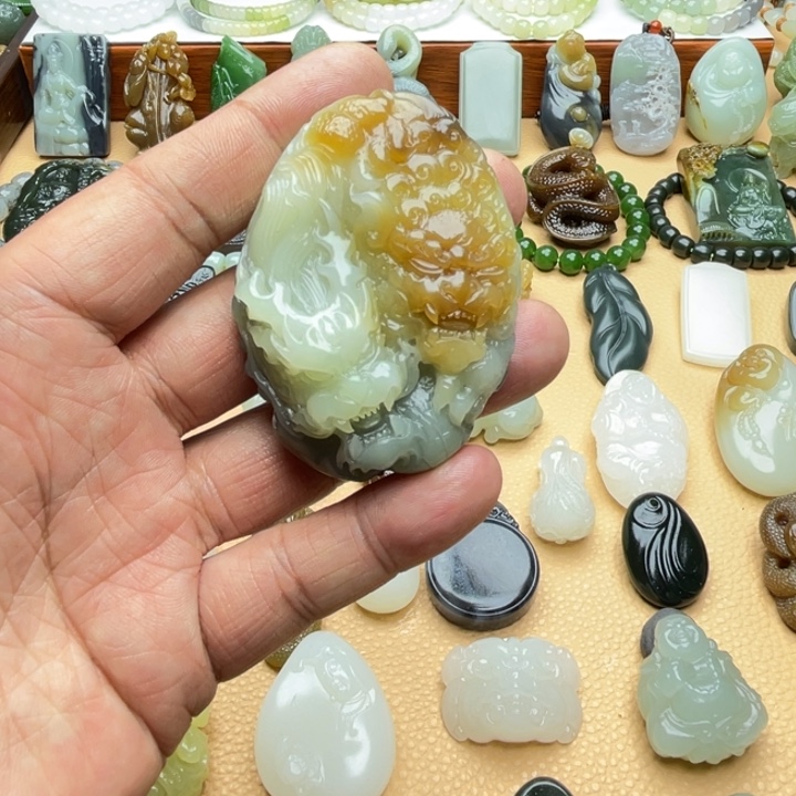 和田玉颈饰未镶嵌定制款