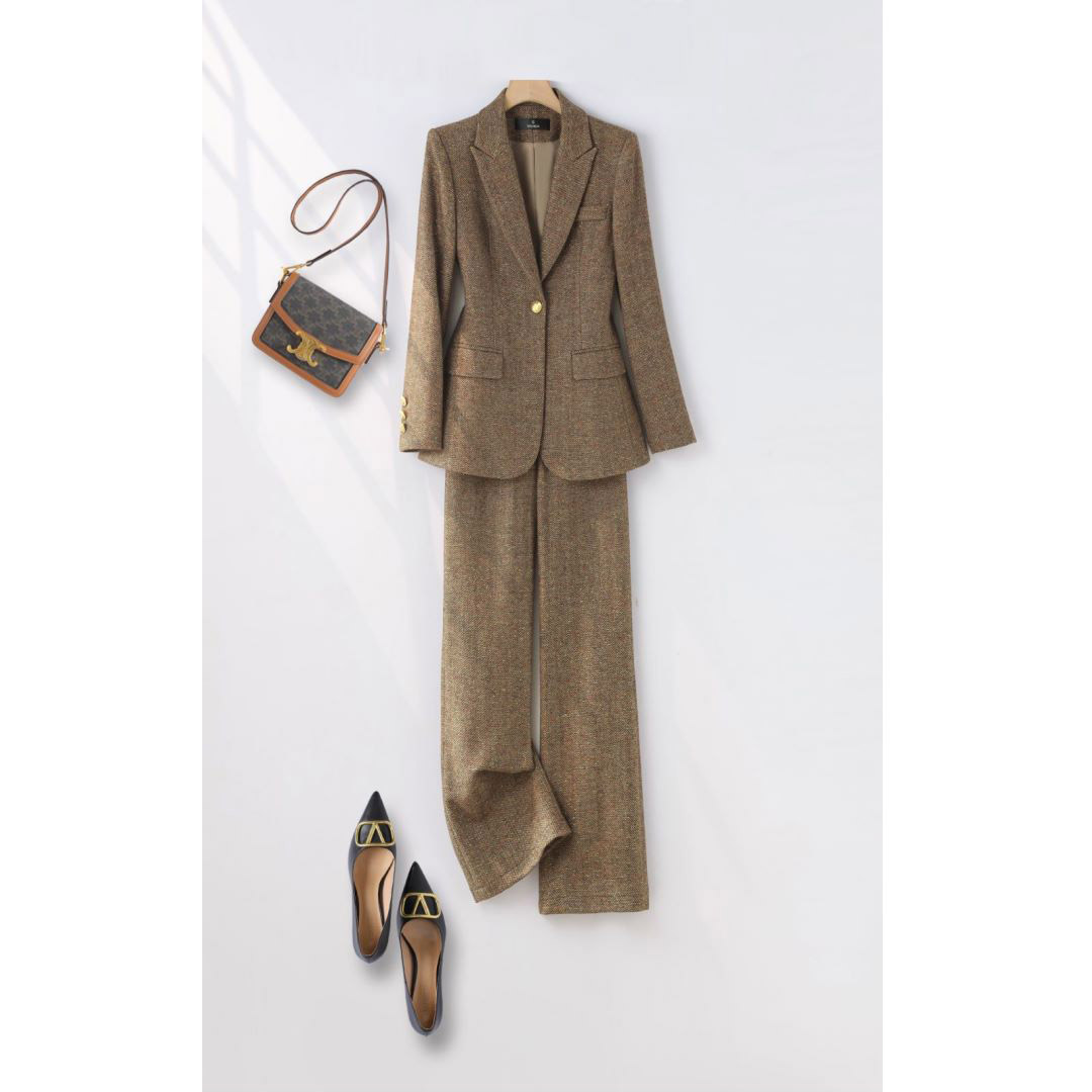 〈纪朵研〉1379通勤上衣西装休闲时尚套装女装