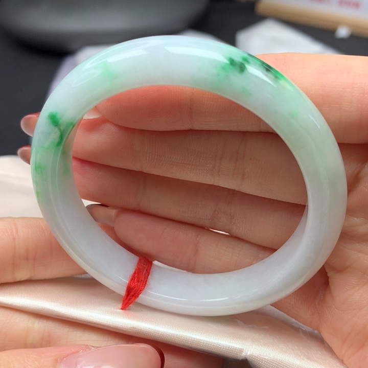 翡翠手镯未镶嵌54正圈