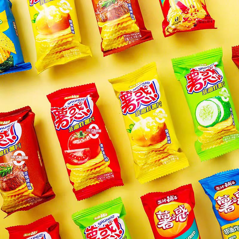 【盐津铺子】薯惑非油炸薯片12包混发（25年11月23日到期）