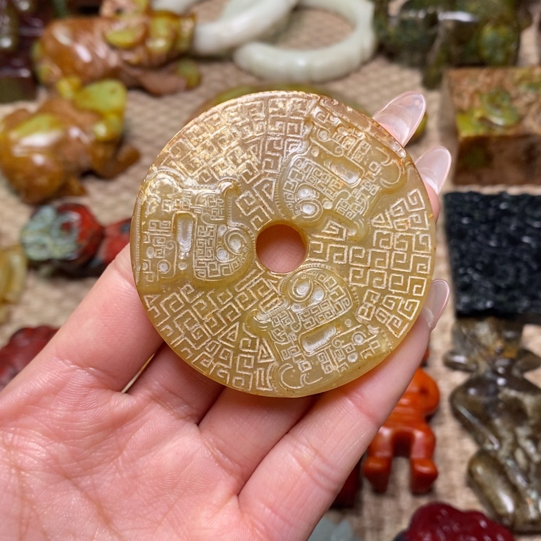 白玉菩提吊坠白玉菩提白玉菩提摆件