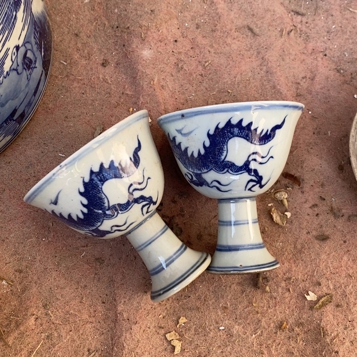 紫砂茶叶罐瓷器工艺品摆件工艺品瓷器