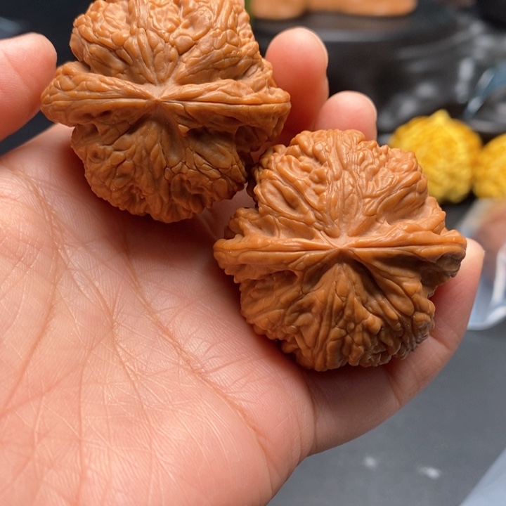 文玩核桃把件球筋42尺