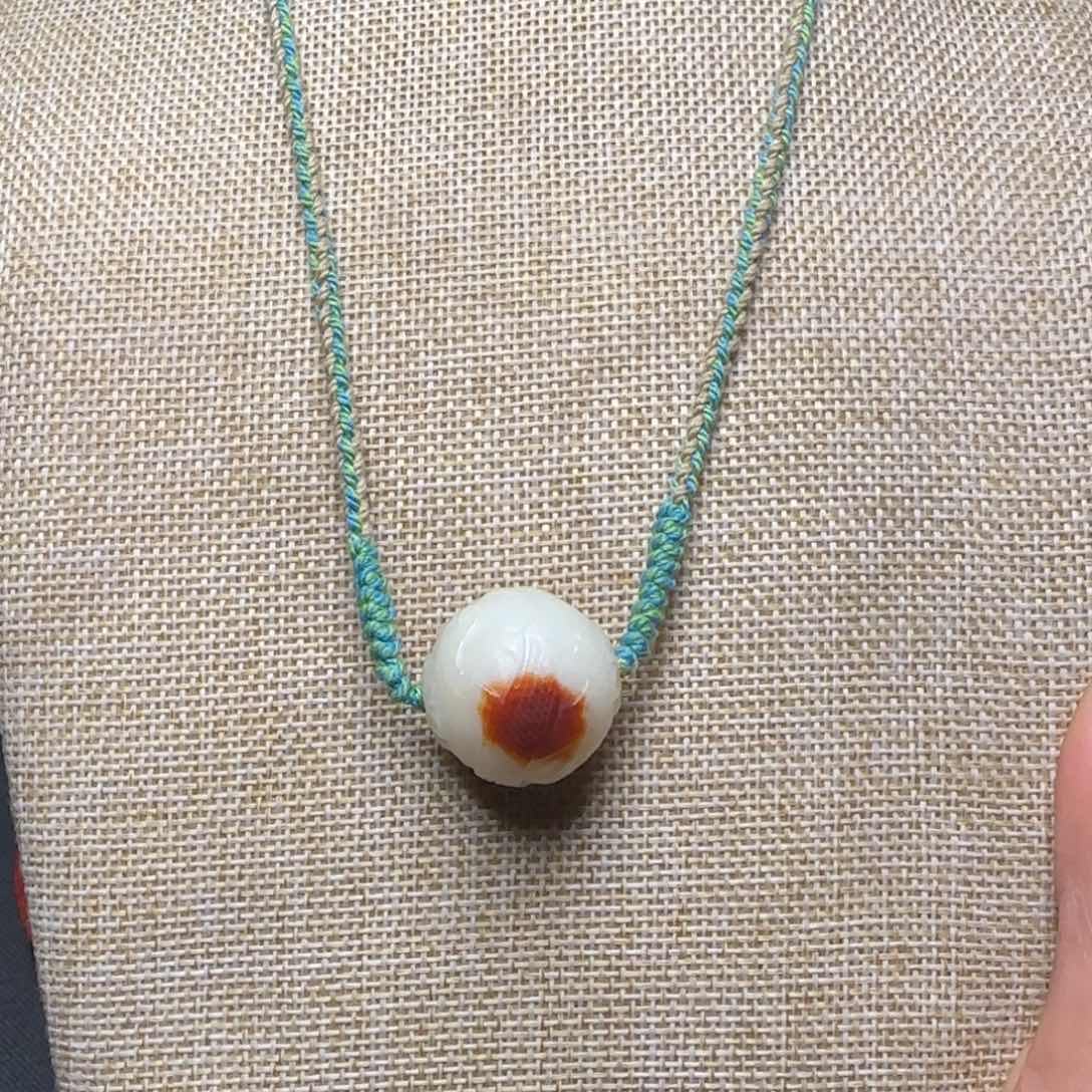 和田玉颈饰未镶嵌D***n