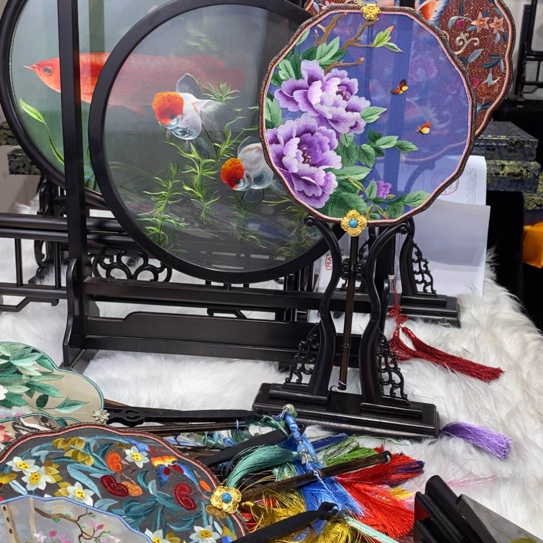 刺绣净*苏州纯手工制作