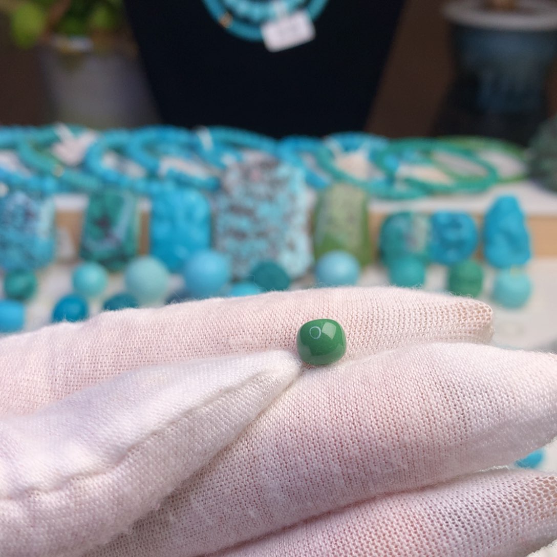 绿松石珠宝奇石未镶嵌小*