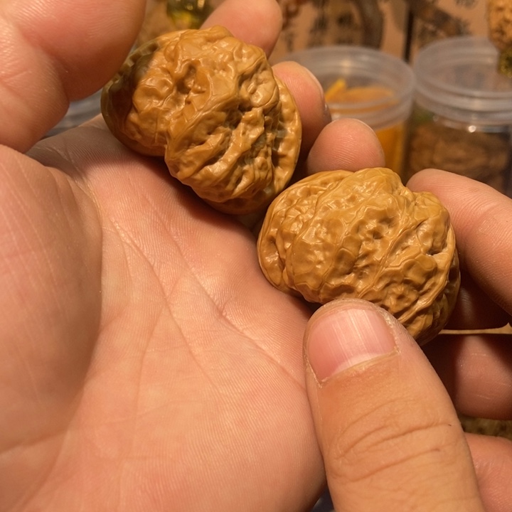 核桃把件蛤蟆43微修