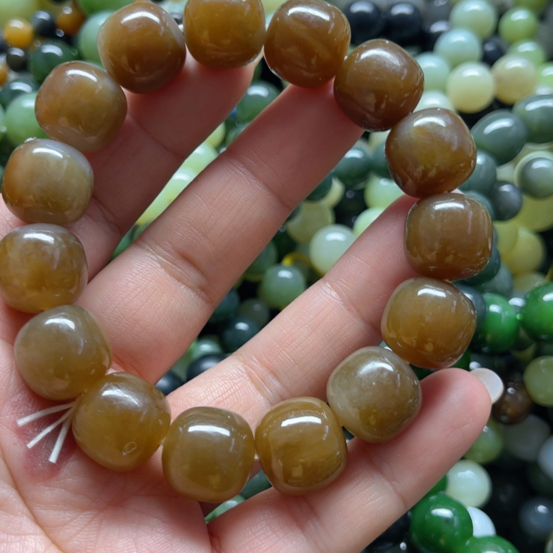 和田玉手链未镶嵌