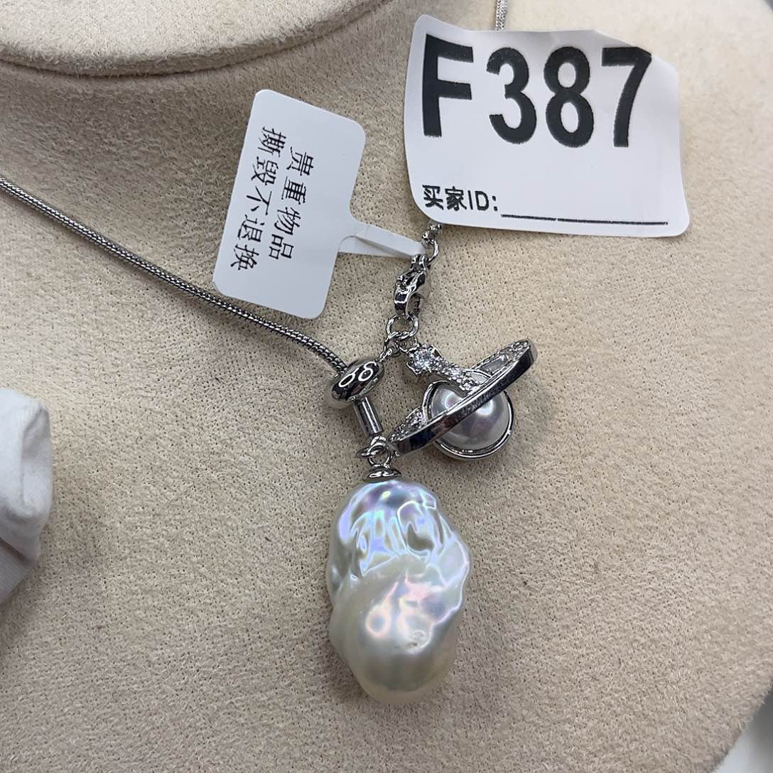 合金淡水珍珠耳饰