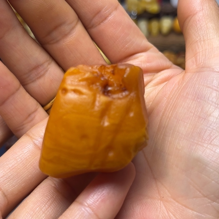 未镶嵌定制琥珀蜜蜡定制珠子22左右