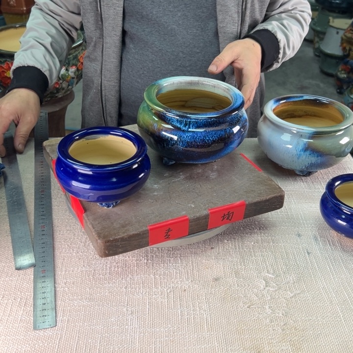 泳坤堂石湾盆陶瓷