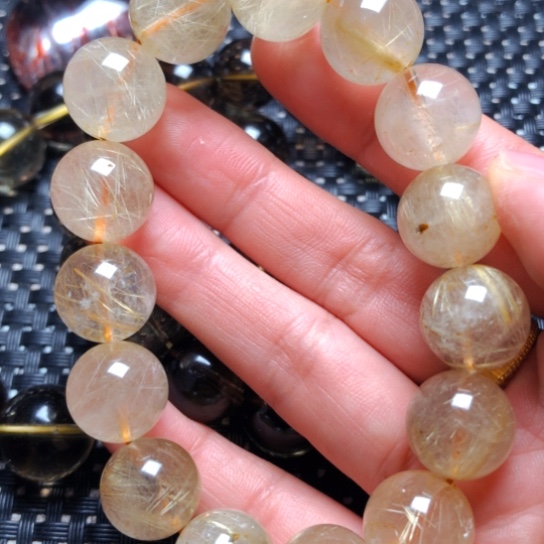 水晶颈饰未镶嵌橙*宇