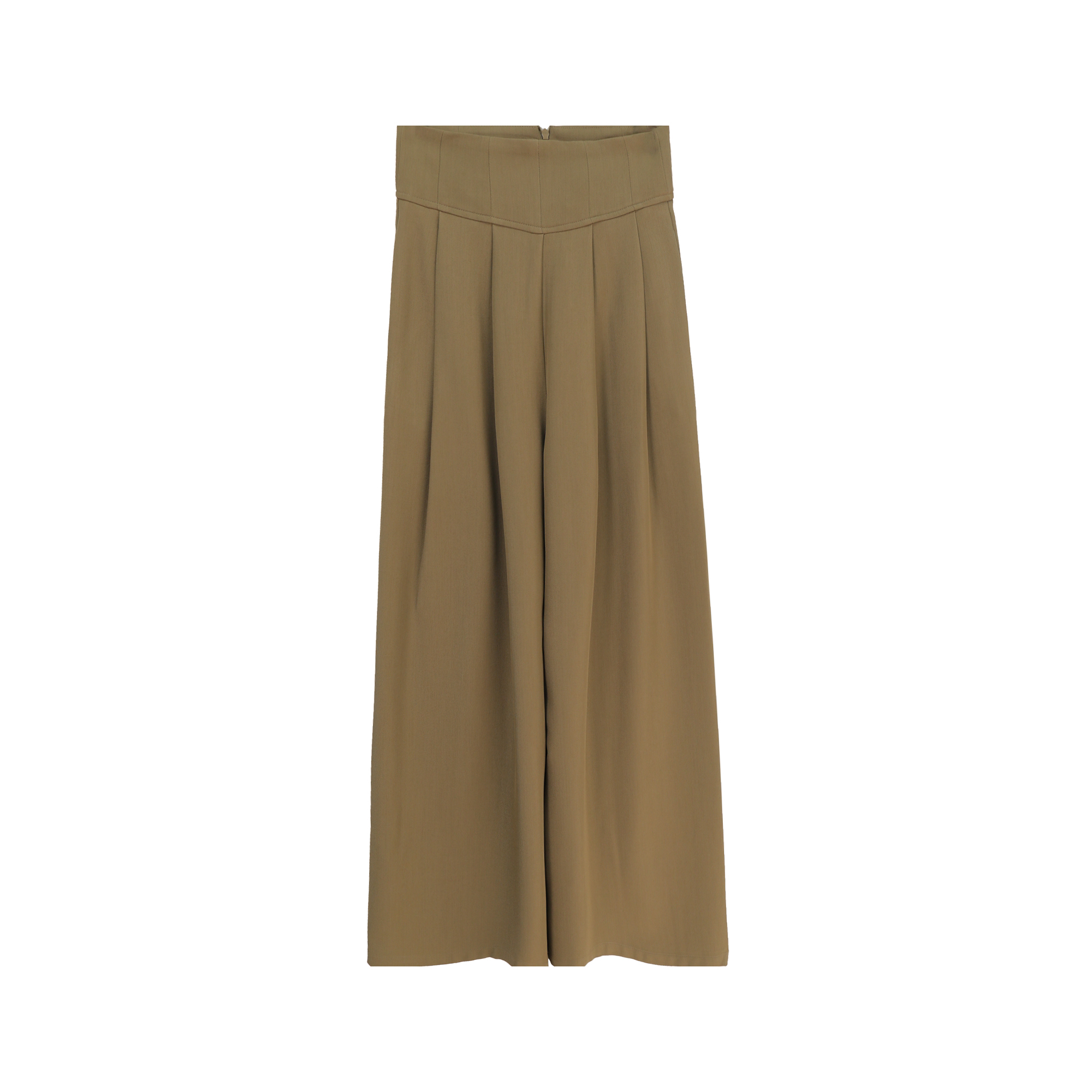 时尚气质百搭显瘦高腰直筒休闲阔腿裤S1512