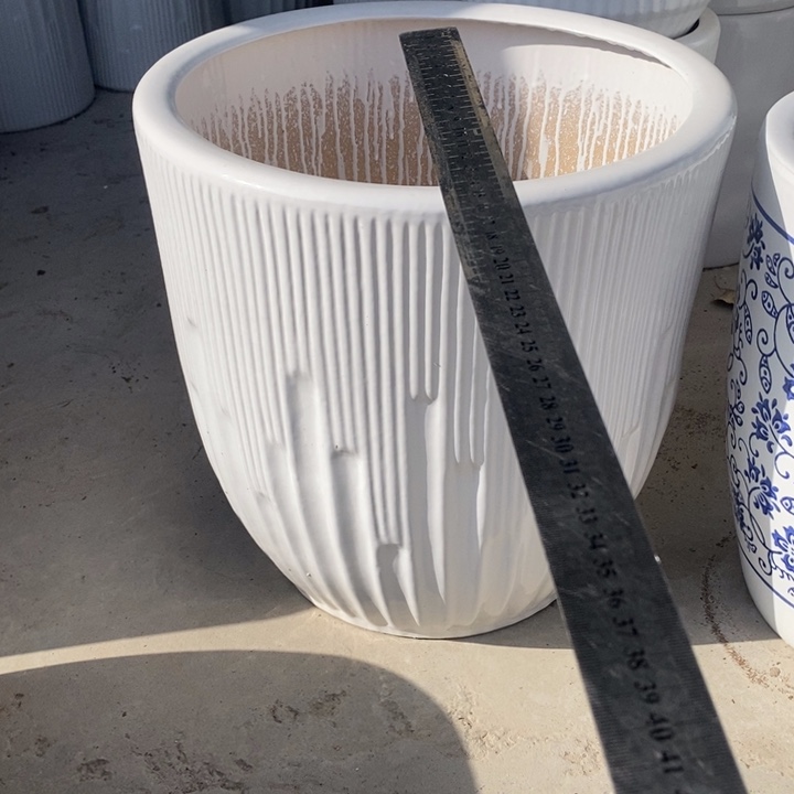 低腰白钢琴特大号口40/40