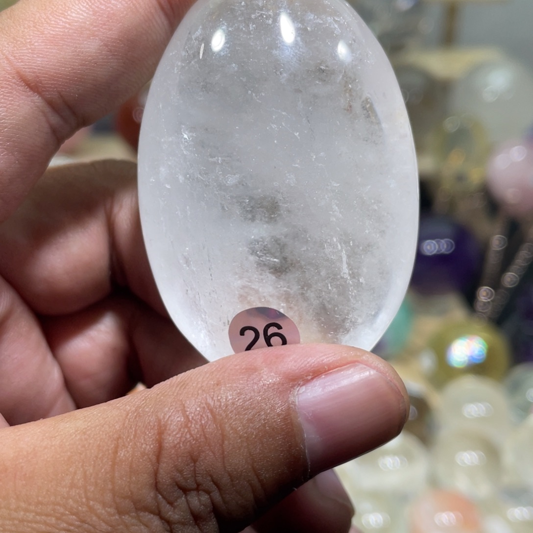 未镶嵌水晶珠宝半成品