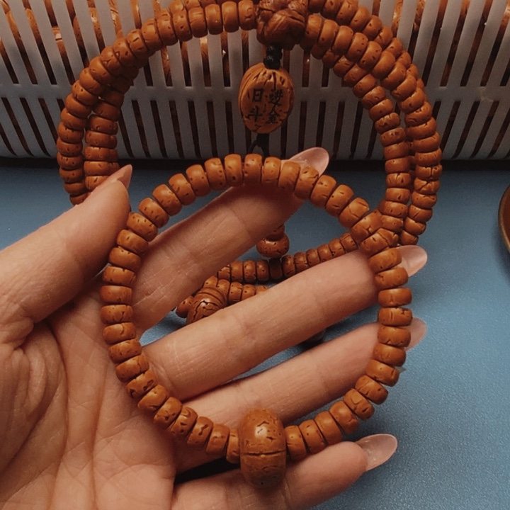 慕*桃核手串核片8.4全品44颗