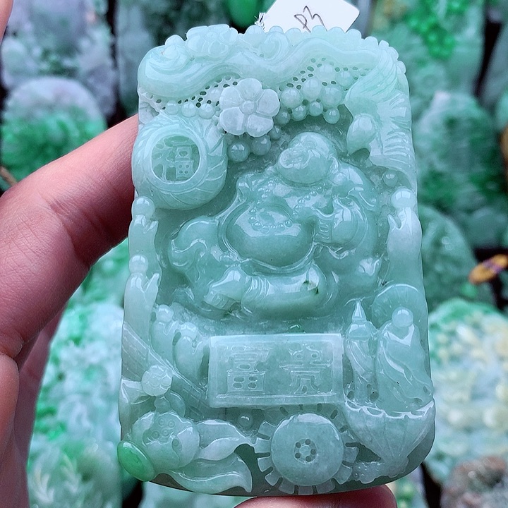 翡翠吊坠(不含链)未镶嵌