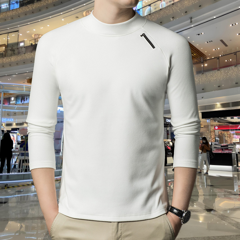 高端定制【港口尾货·限购2单】100%正品轻奢男士半拉链长袖时尚卫衣