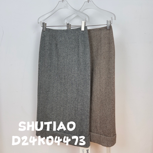 【SHUTIAO】2024秋冬：新款小众设计款裙子D24K04473