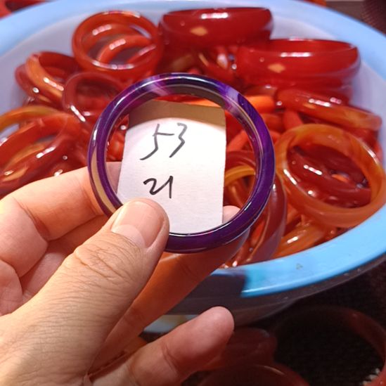 玛瑙/玉髓未镶嵌手镯