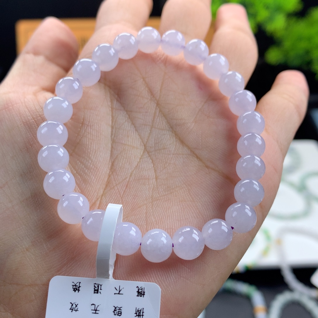 翡翠未镶嵌手链卡7