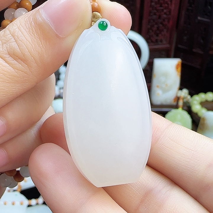 和田玉挂件未镶嵌定制发货