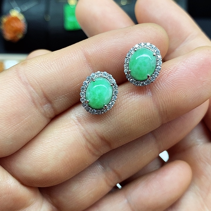 翡翠吊坠(不含链)未镶嵌耳饰