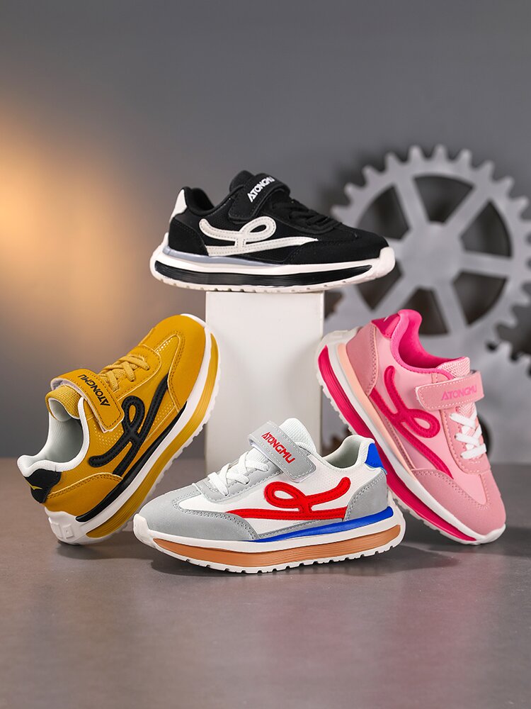 【大掌柜专属】阿童木2025秋季阿甘男女儿童透气.皮面.双网跑鞋