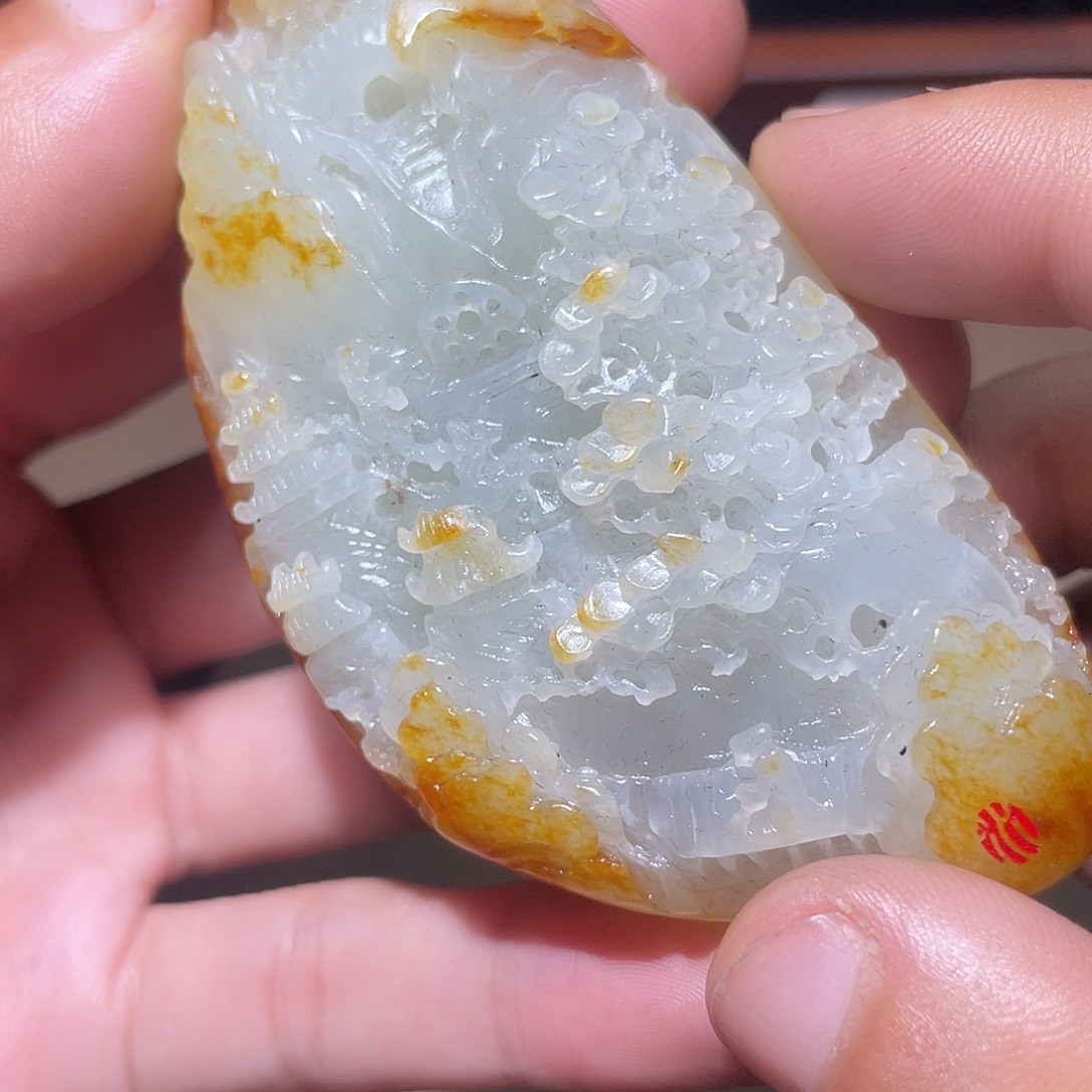 和田玉颈饰未镶嵌Z6