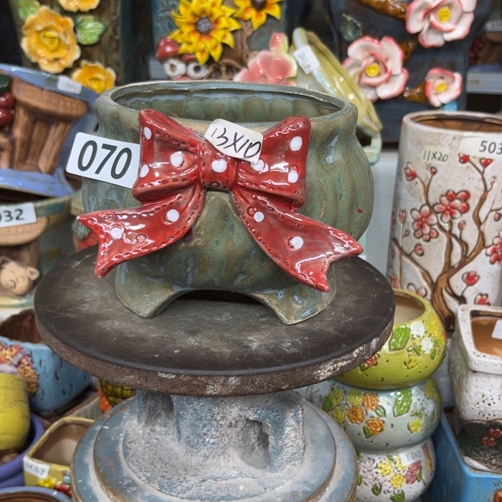 紫砂花盆粗陶材质多肉花盆